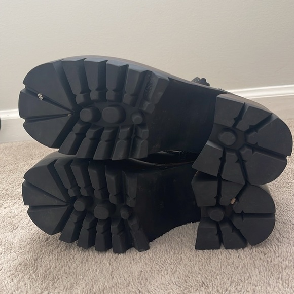 Free People x Jeffrey Campbell Preston Platform Ankle Boot Size 9 - Picture 10 of 10